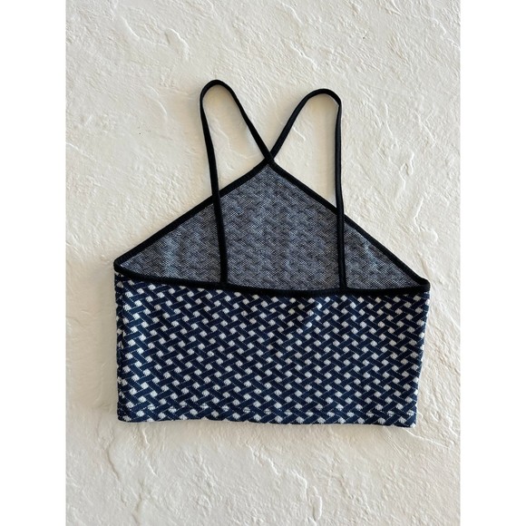 Zara Halter Printed Crop Top - Picture 5 of 7